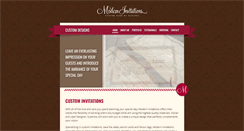 Desktop Screenshot of moderninvitations.ca